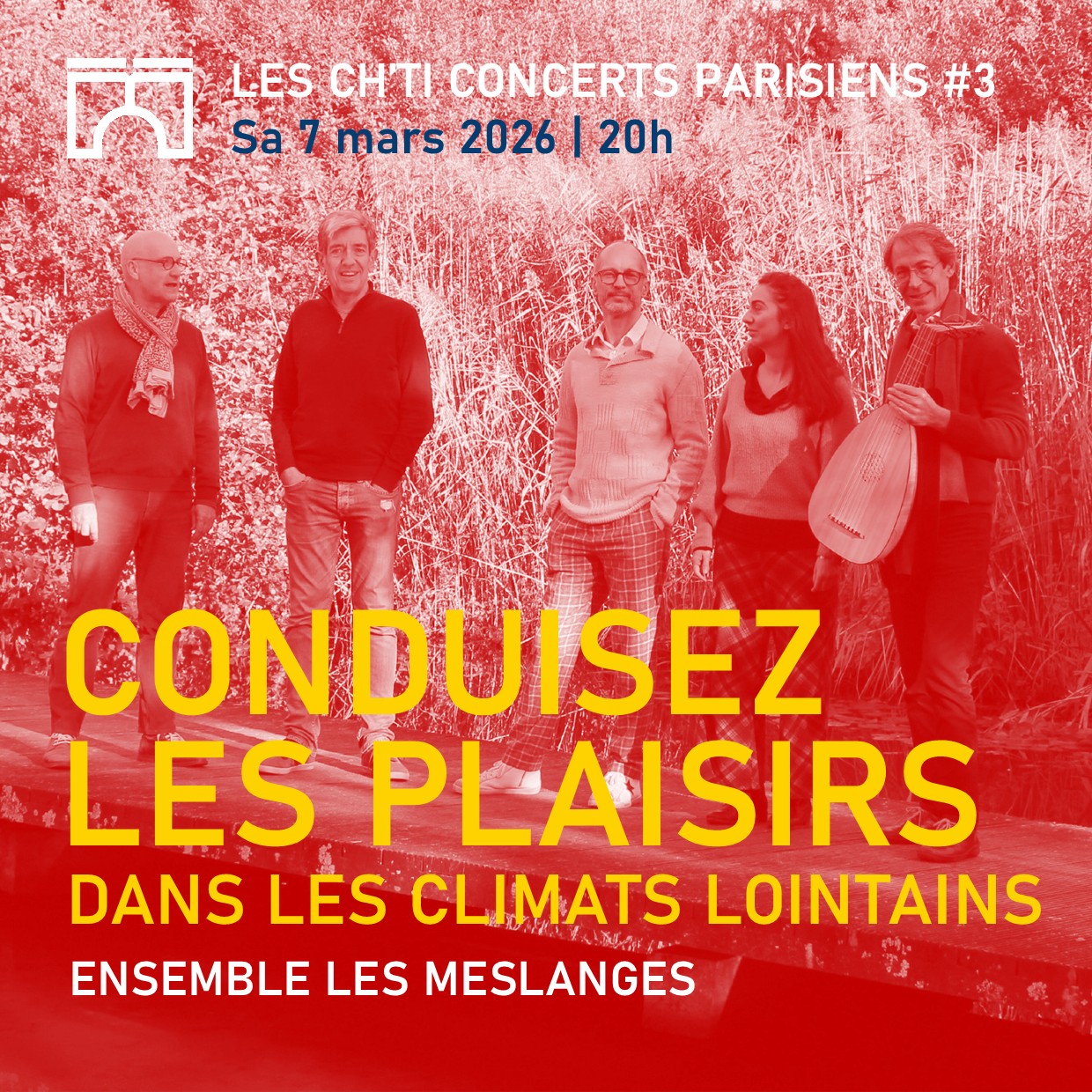 "Conduisez les plaisirs dans les climats lointains !" - Les Meslanges