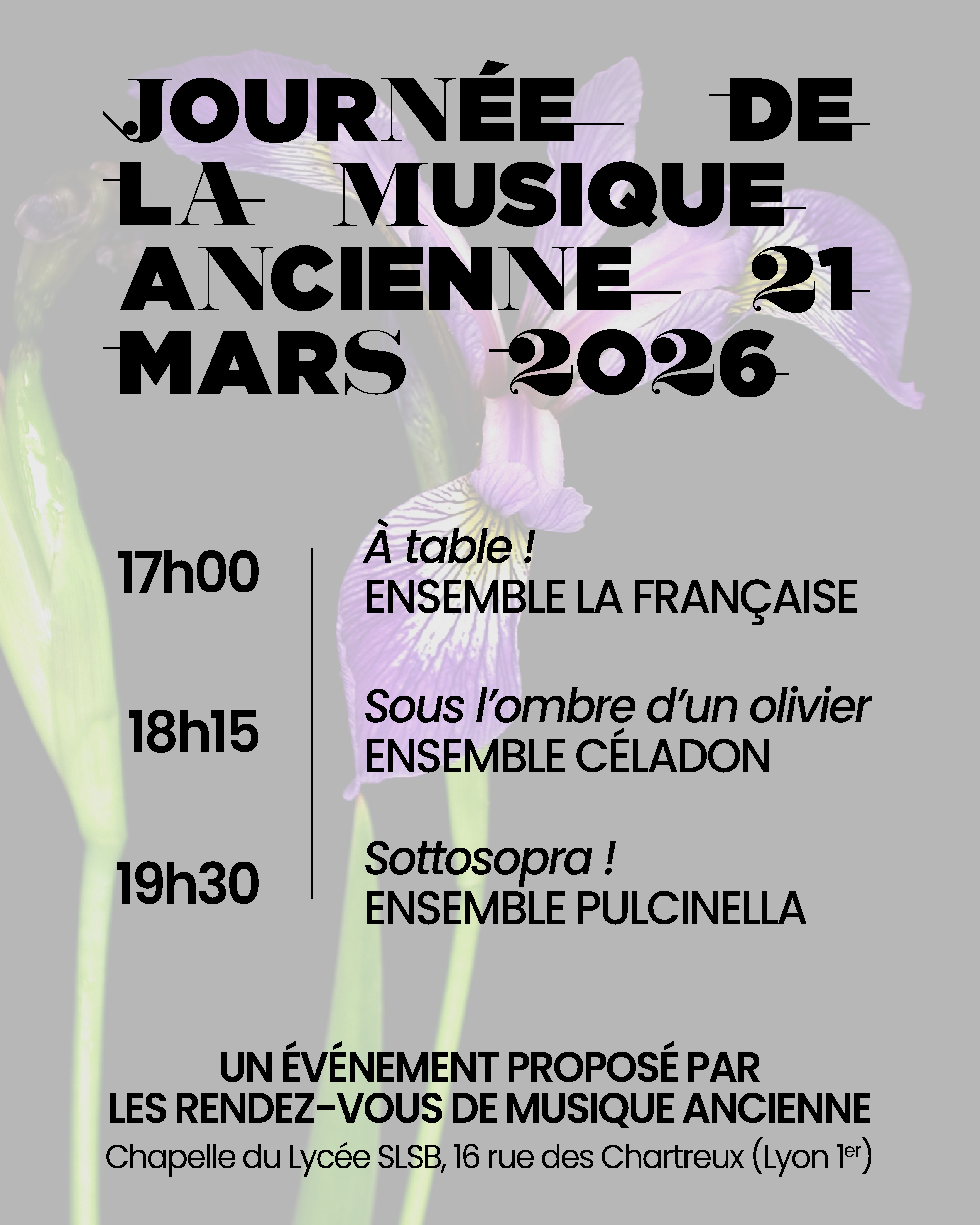 Journée de la Musique Ancienne 2026