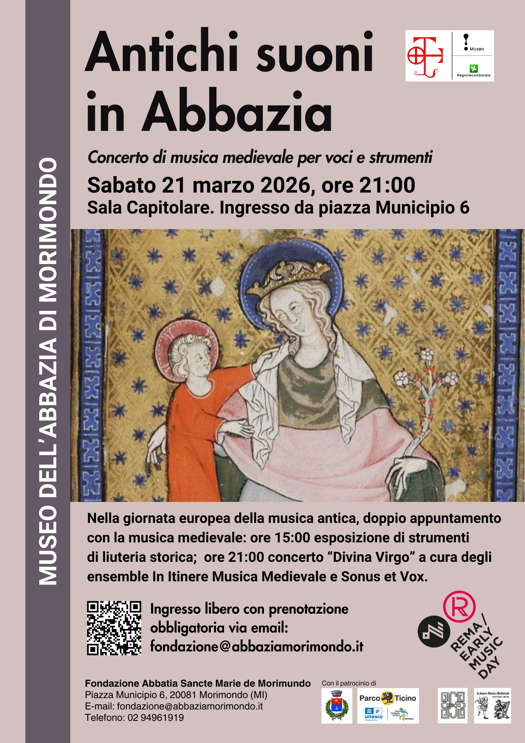 Divina Virgo. Medieval music concert for voices and instruments