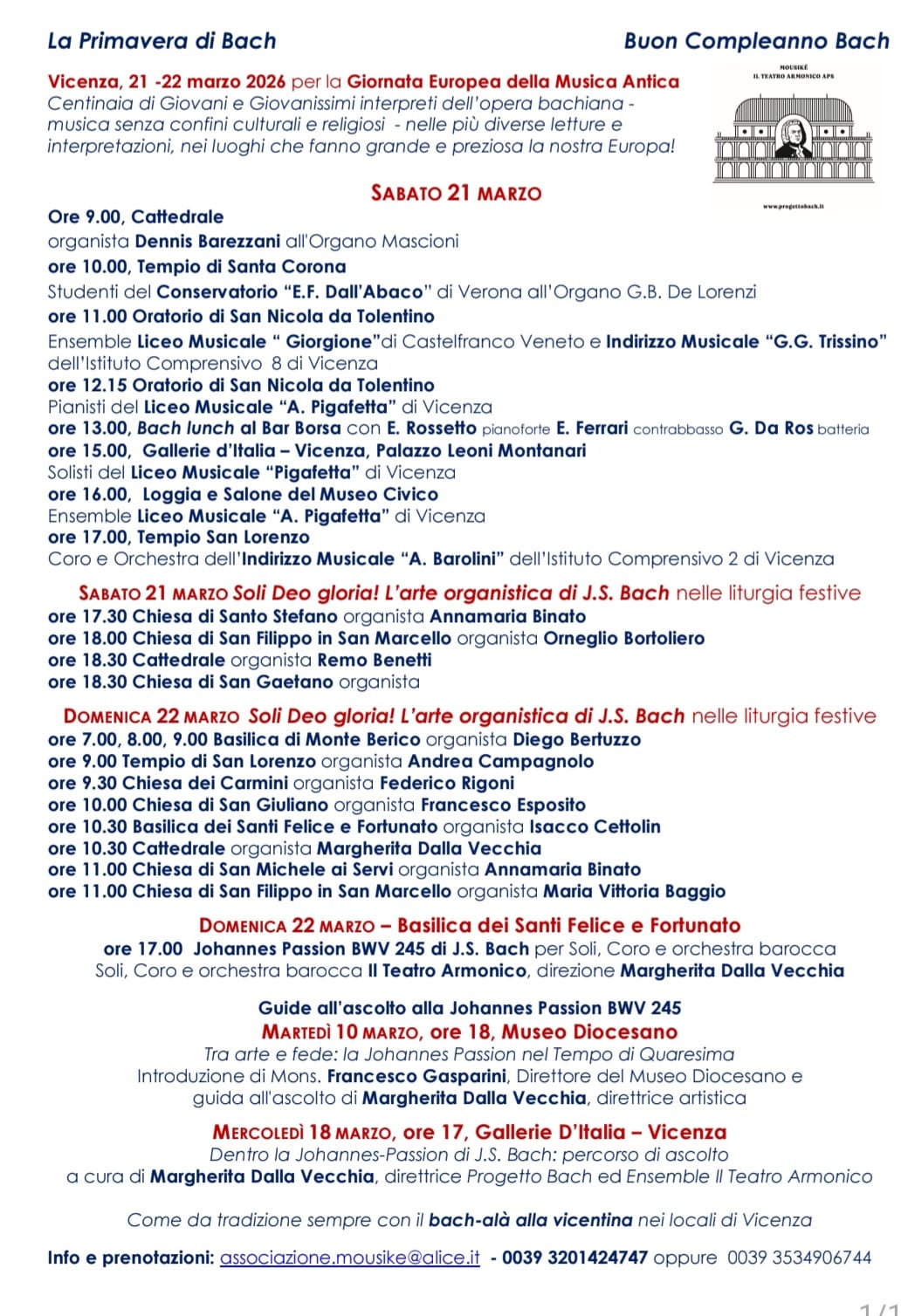 La Primavera di Bach: Tra arte e fede: la Johannes Passion nel Tempo di Quaresima