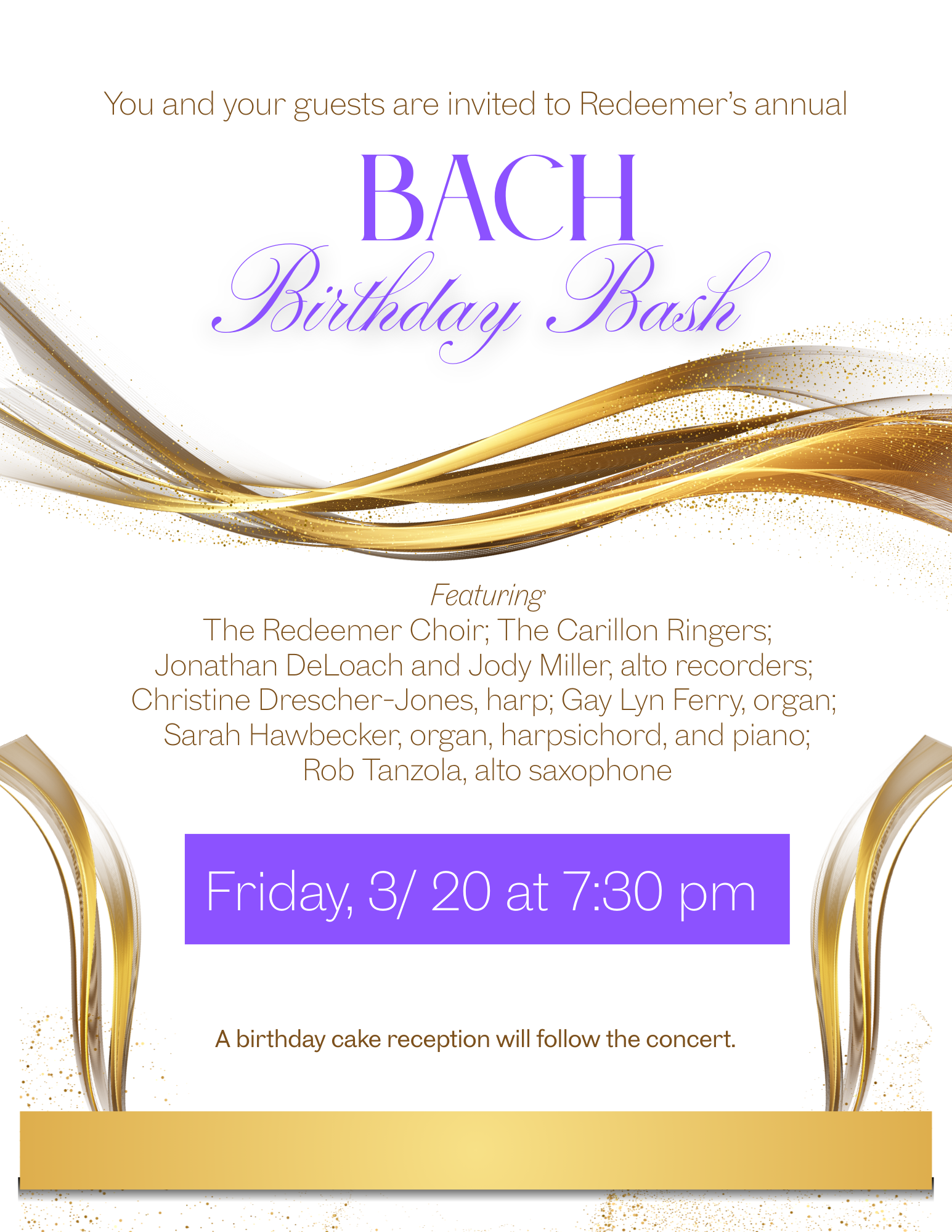 Bach Birthday Bash